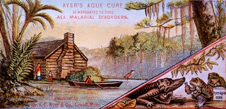 Ayer's Ague Cure: is warranted to cure all malarial disorders