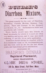 Dunbar's Diarrhoea Mixture