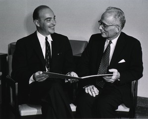 [Dr. DeWitt Stetten and Dr. Arthur Kornberg]