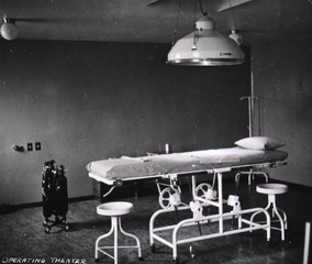 [Interior view of an operating room, New Zealand]