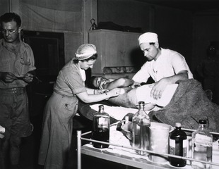 [View of an operating procedure, 1942]
