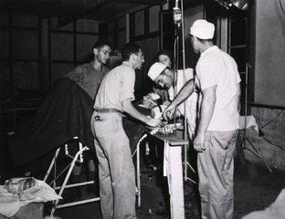 [View of an operating room procedure, 1942]
