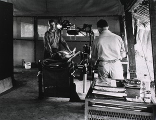 [Interior view of the  X-ray department, 2nd Field Hospital, Australia]