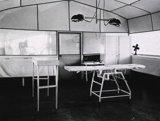 [Interior view of an operating room, 2nd Field Hospital, Australia]