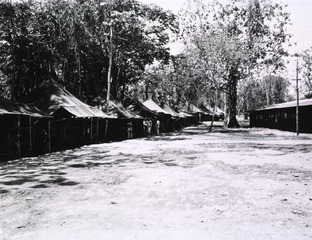 [General view of enlisted men's area]