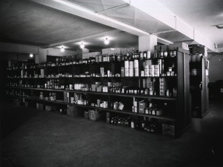 [Interior view of a medical supply office, 4th General Hospital, 1942]