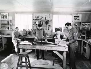 [Occupational therapy room at the 39th General Hospital, New Zealand]