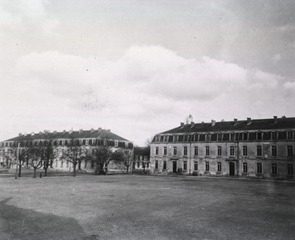 [Main ward building of the 50th General Hospital, Commercy, France]