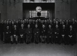 [Group portrait, 108th General Hospital, Paris, France]