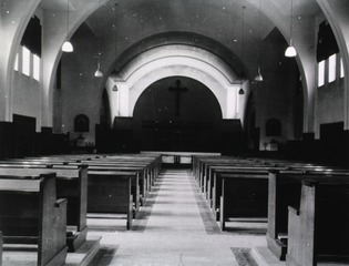 [Chapel in the 130th General Hospital, Ciney, Belgium]