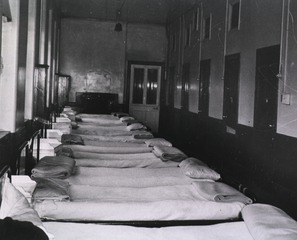 [Patient ward of the 36th Station Hospital]