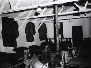 [Personnel living quarters at the 110th Station Hospital, Warrington, England]