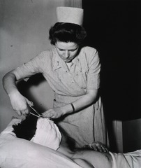 [Army nurse 2nd Lt. Evelyn Stewart, Surgical Ward of the 62nd General Hospital, France]