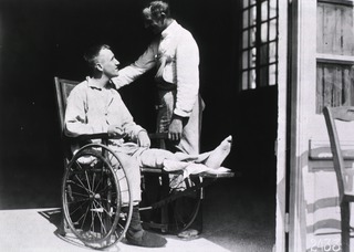 [ARC Hospital No. 1- Patient in a wheelchair]