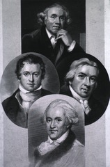 John Hunter, Davy, W. Herschell, [and] Jenner