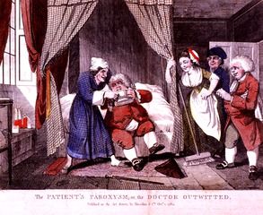 The Patient's Paroxysm; or, the Doctor Outwitted