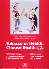 Tobacco or health: choose health