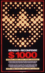 Reward $1000 =: Recompense $1000