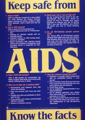 Keep safe from AIDS: know the facts