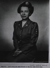 Lucile Petry was named Director of the U.S. Cadet Nurse Corps