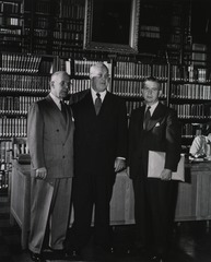 [Viets, Davison, and Keys at Consultants 1951 meeting]