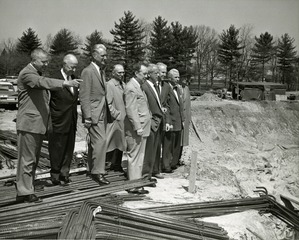 [Board of Regents visit construction site of the new National Library of Medicine]