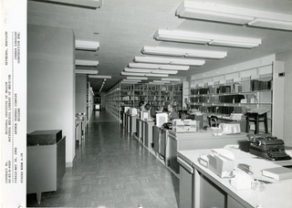 National Medical Library of Medicine, Bethesda, Maryland, finals: May 16, 1962, stacks room A-58