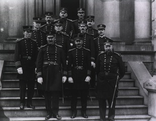 USPHS examining board and candidates for promotion, ca. 1912