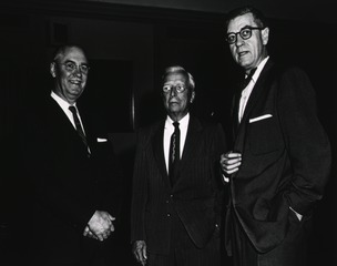 [Drs. Dyer and Shannon with Vannevar Bush]