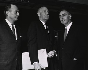 [Luther Terry, Lister Hill and Abraham Ribicoff]