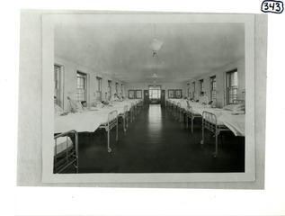 A ward in the New Orleans Marine Hospital