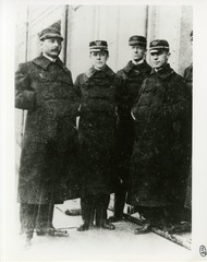 [Officers in uniforms, ca. 1880]