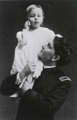 [Samuel B. Grubbs with baby]