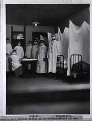 U.S. Army. Base Hospital No. 82, Toul, France: Pneumonia ward