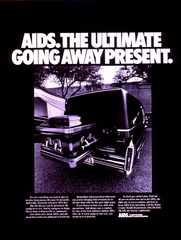 AIDS, the ultimate going away present