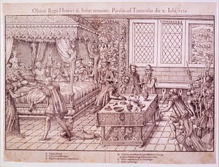 Obitus Regis Henrici ii huius nominis, Parisiis ad Turriculas die x. Iulii, 1559