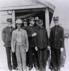 [Staff of the U.S. Quarantine Station, Montauk Point, New York]