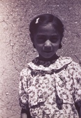 Chamisal, New Mexico July 1940: Spanish-American girl