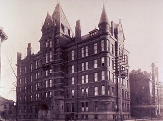 [Exterior view of Presbyterian Hospital]