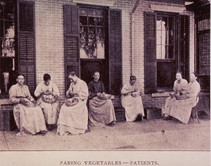 Paring Vegetables - Patients
