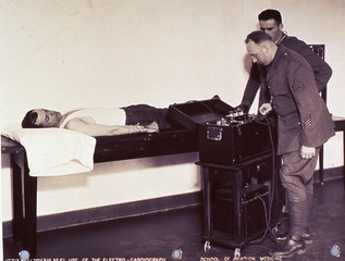 Use of the electro-cardiograph