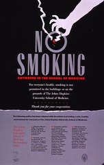 No smoking anywhere in the School of Medicine