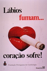 Lábios fuman-- coração sofre!