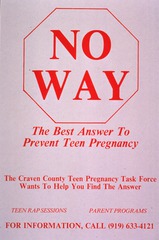 No way: the best answer to prevent teen pregnancy