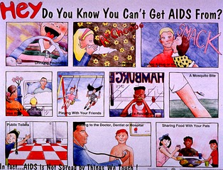 Hey, do you know you can't AIDS from?