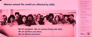 Women around the world are affected by AIDS