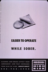 Easier to operate while sober