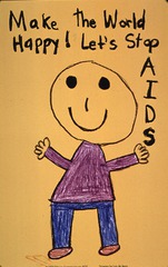 Make the world happy!: let's stop AIDS