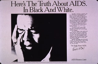 Here's the truth about AIDS: in black and white