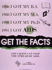 Get the facts: education can stop the spread of AIDS